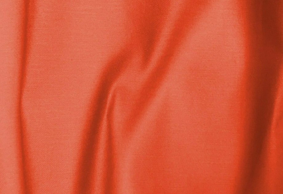 Cotton Sateen Stretch Jardin Coral